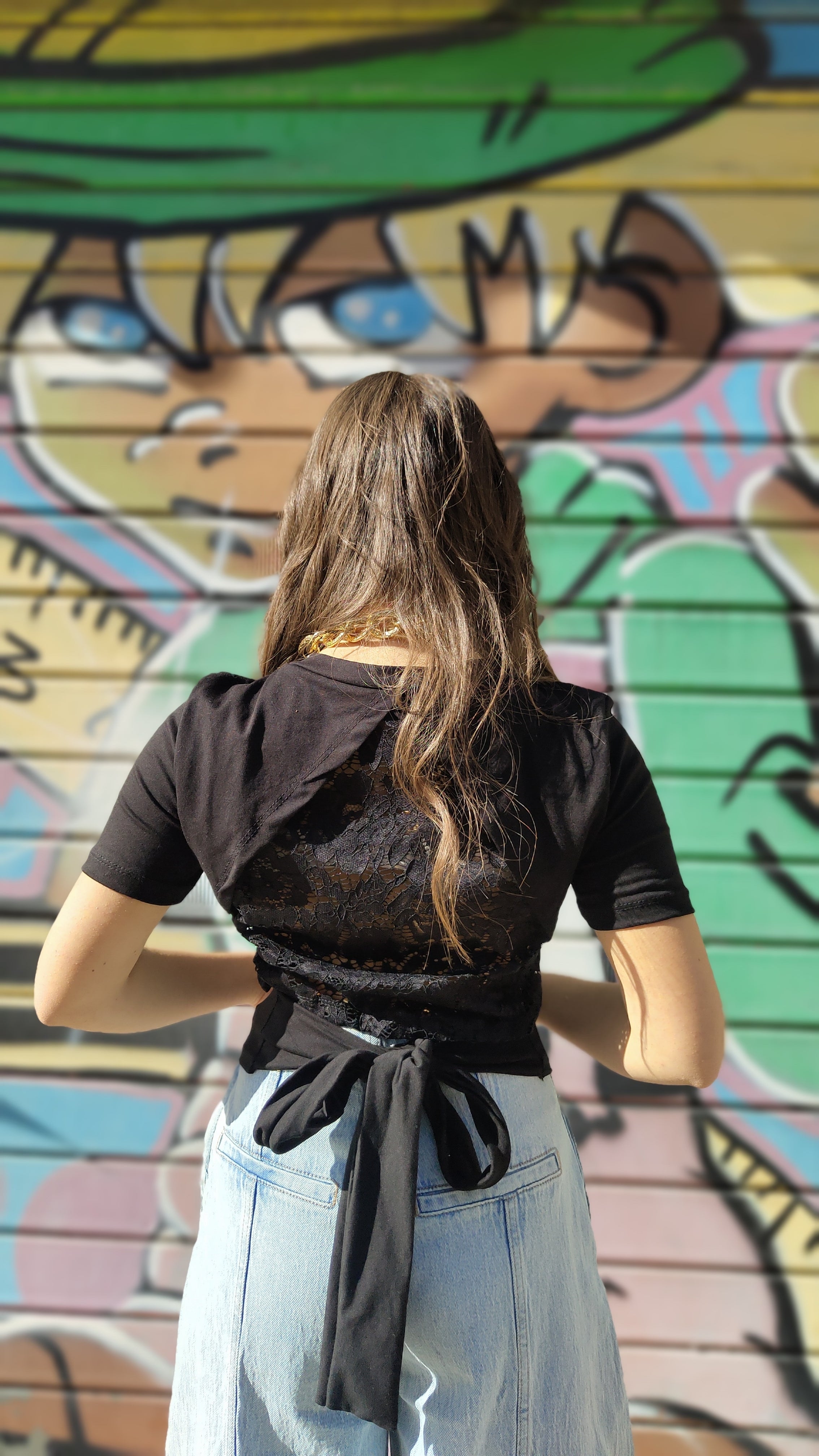 Maglia Fiocco Nera