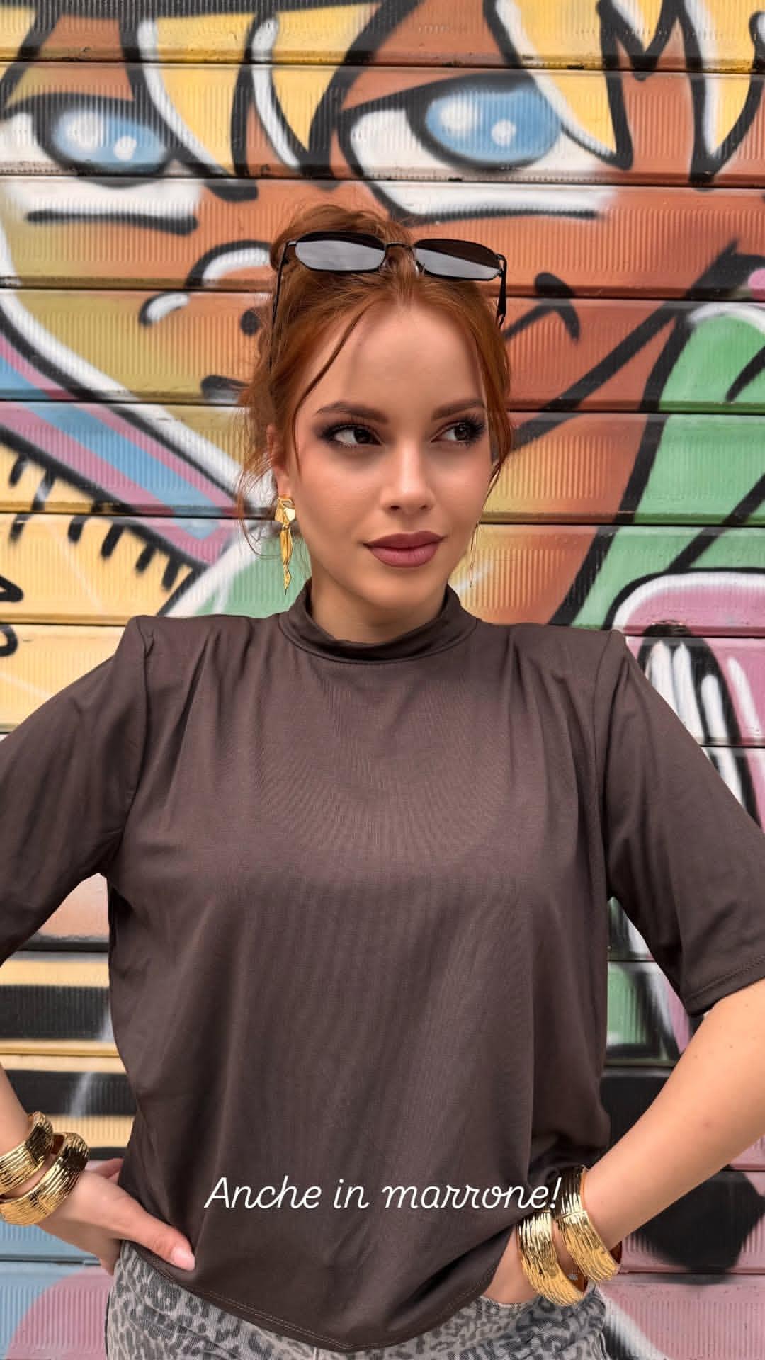 Maglia Elody marrone