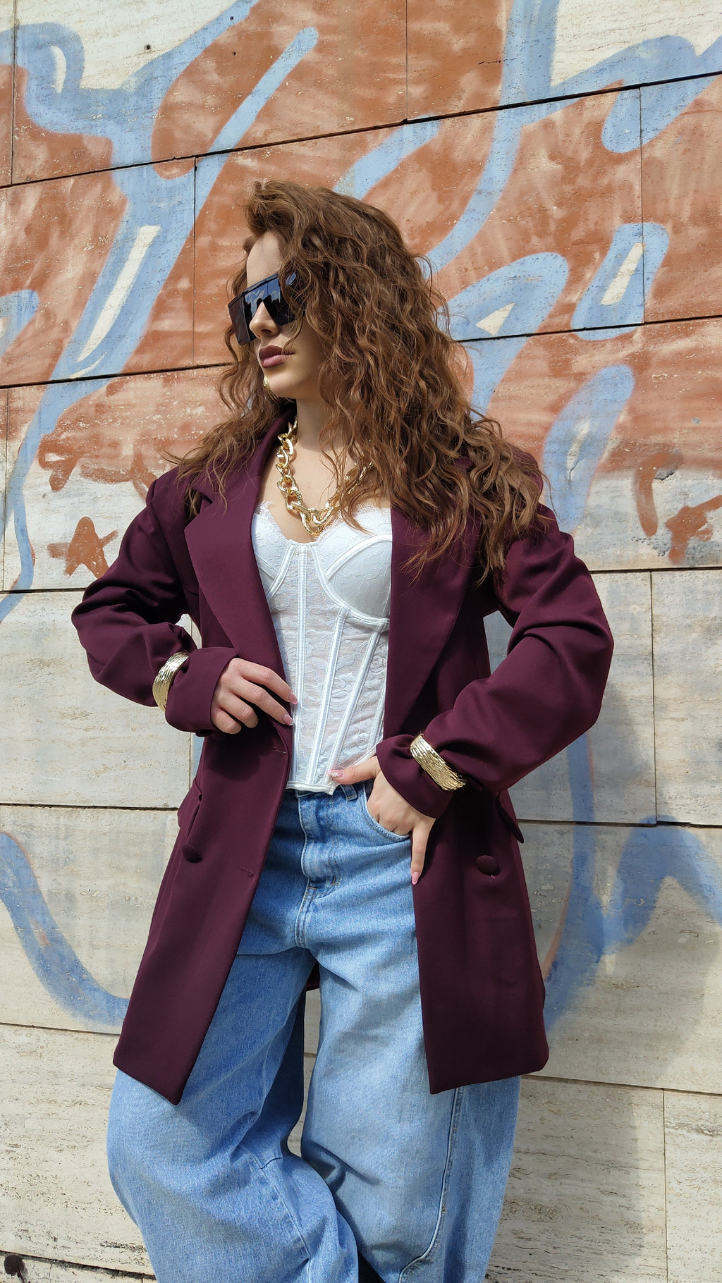 Giacca Dress Bordeaux