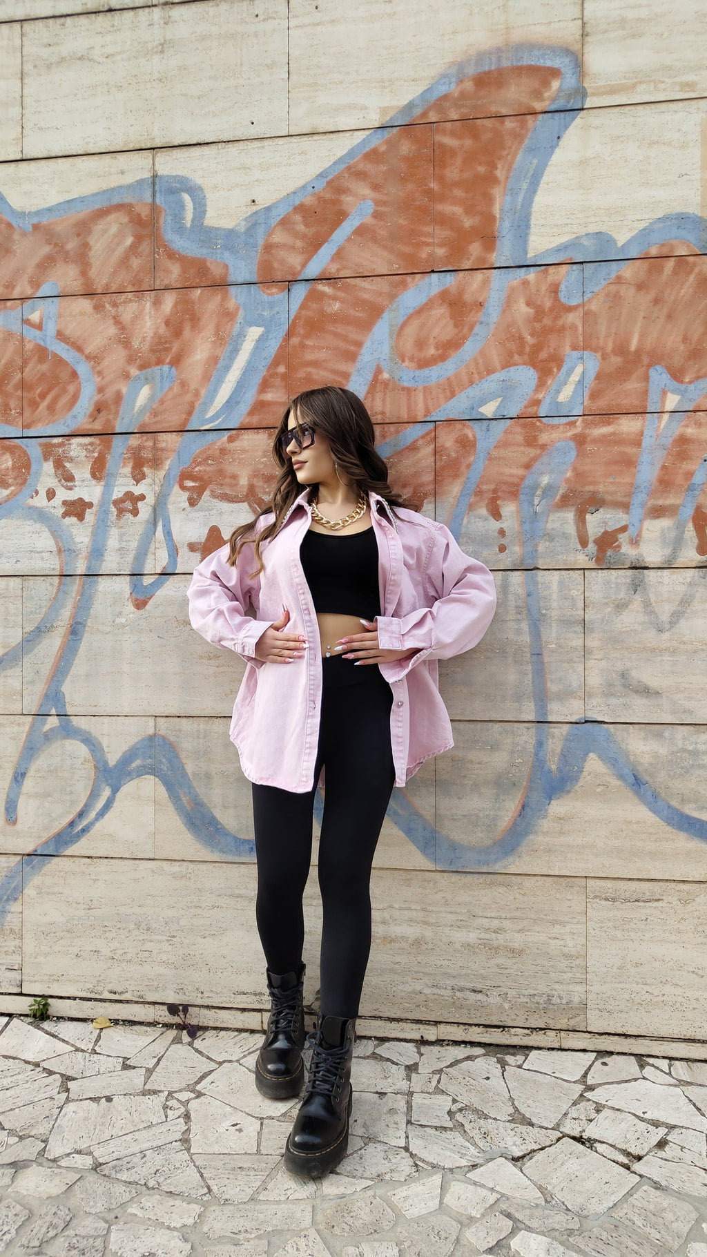 Camicia Tecno Rosa
