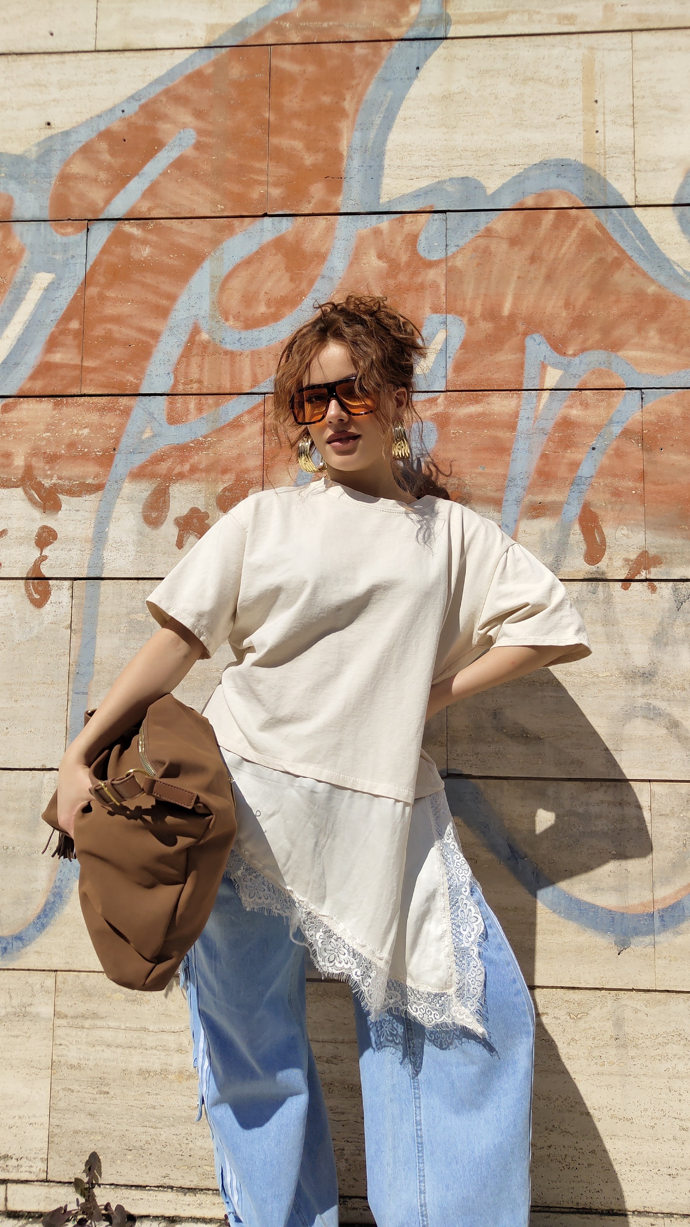 T-shirt Veronica Beige
