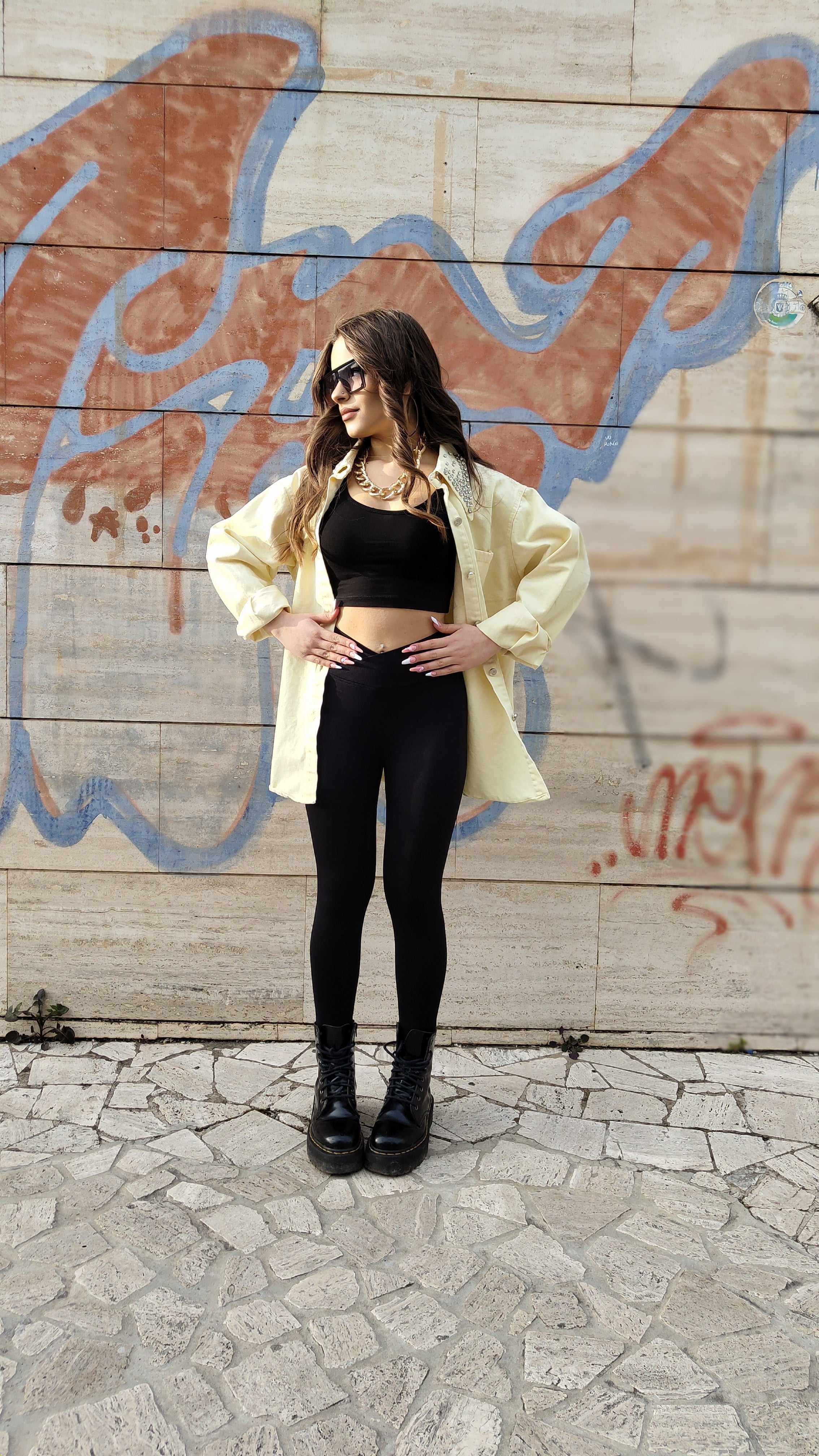 Camicia Tecno Gialla