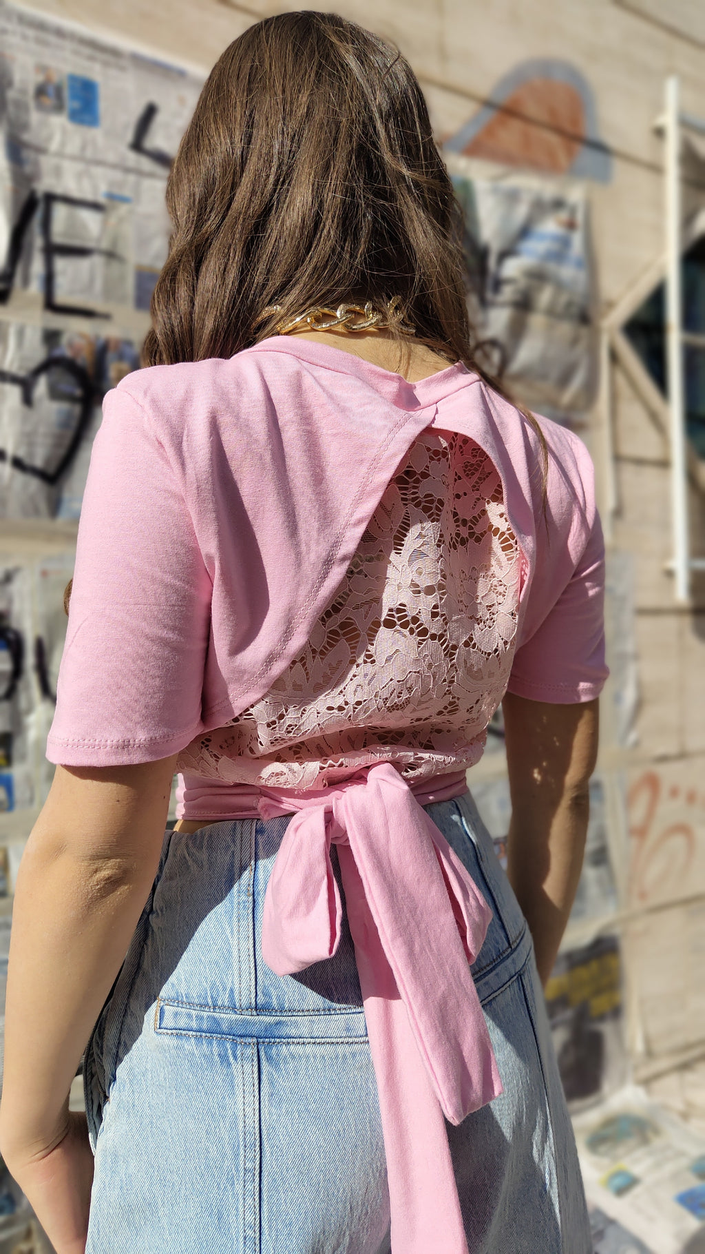 Maglia Fiocco Rosa