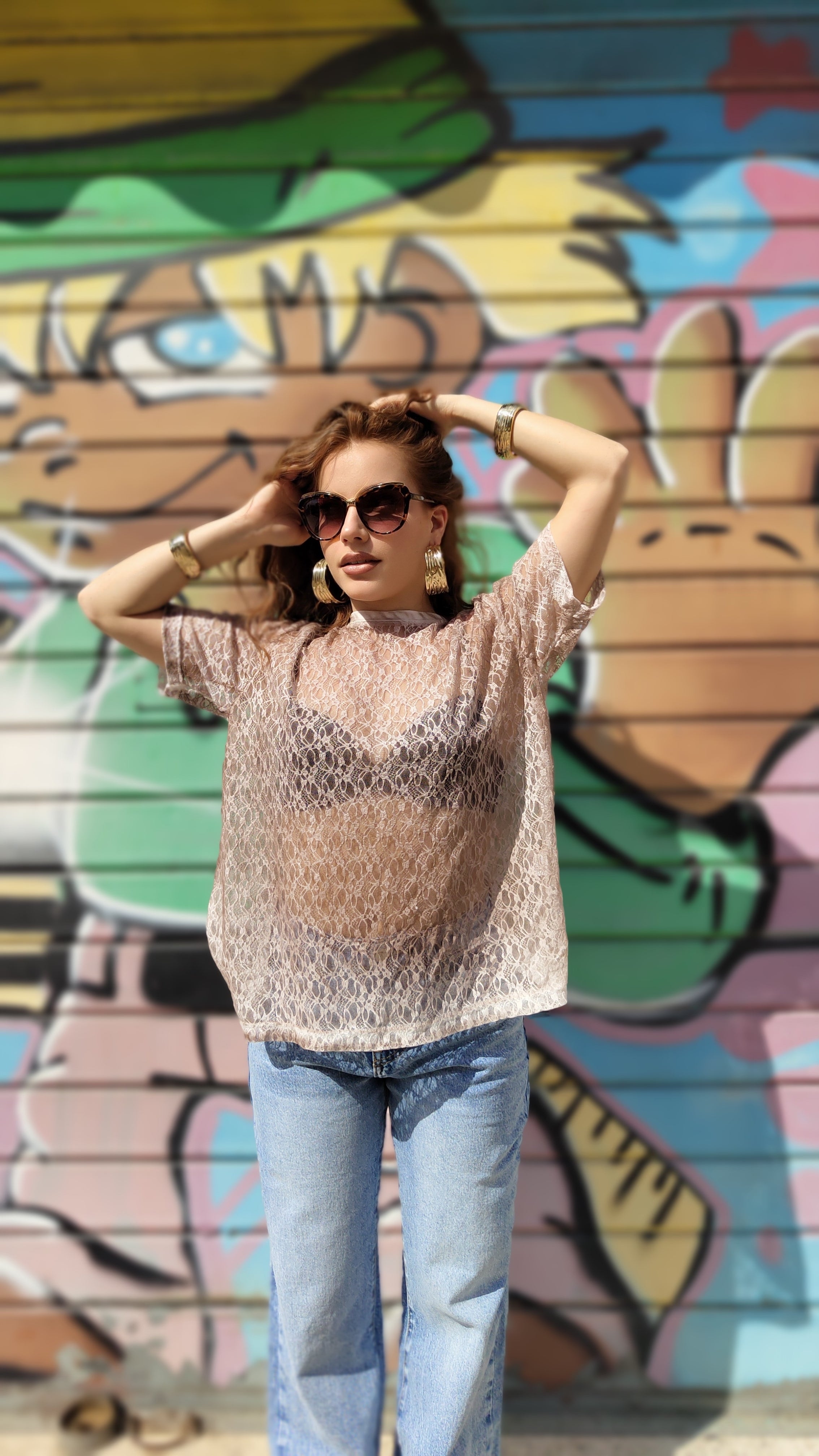Maglia Gold marrone