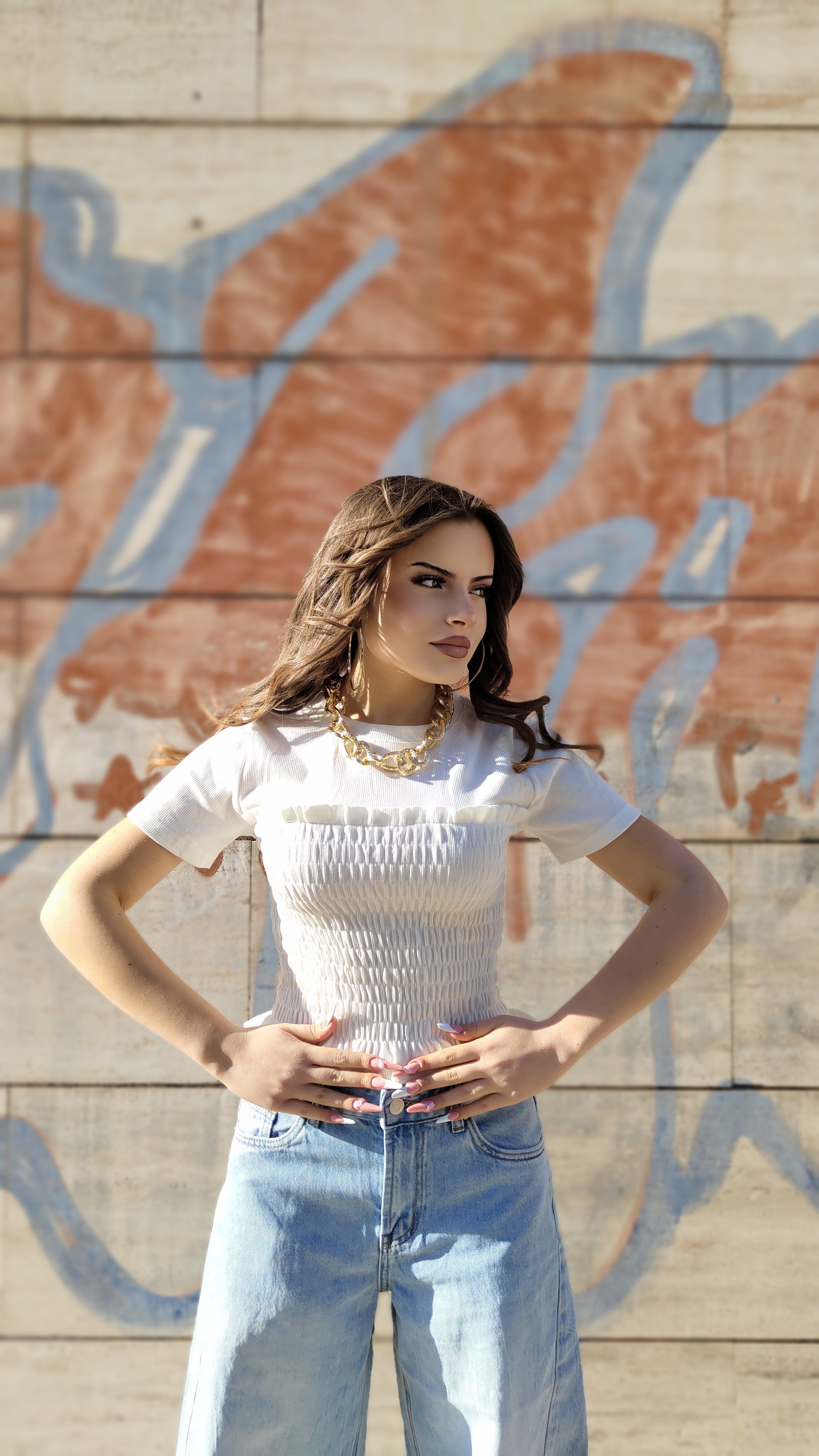 Maglia Chic Bianca