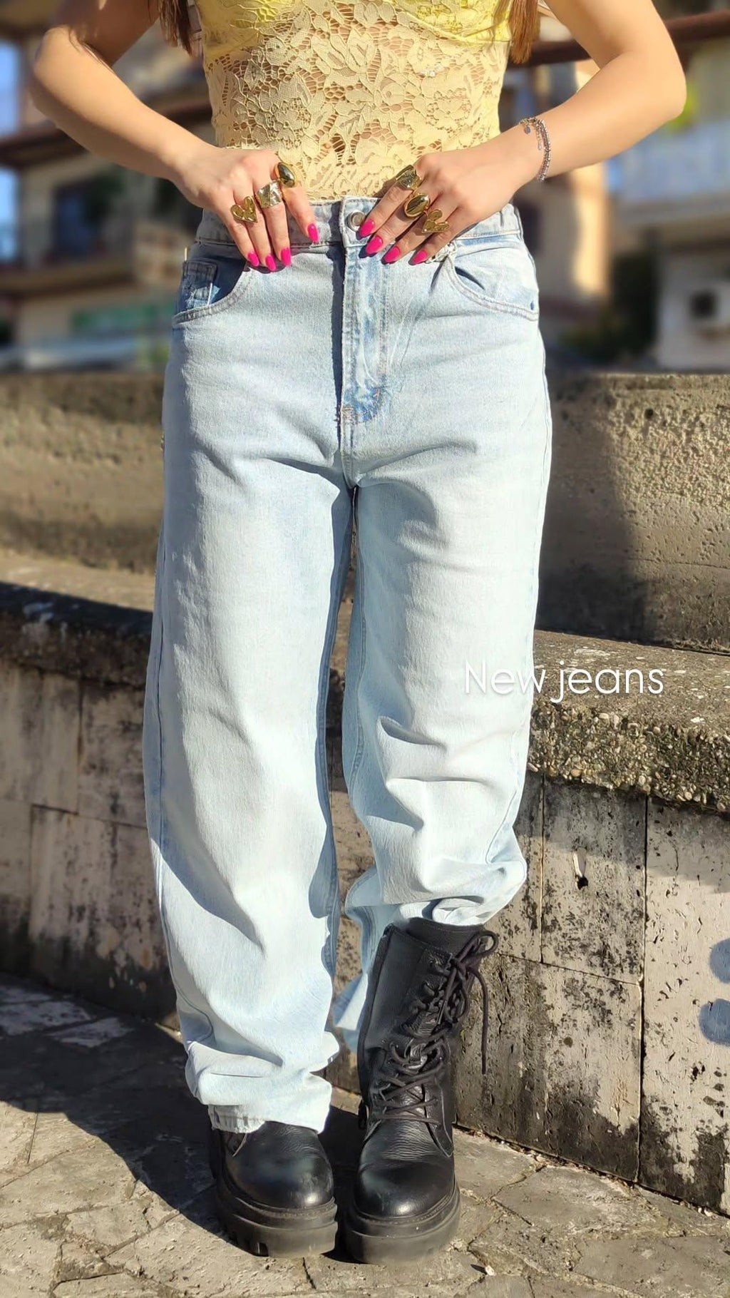 Jeans Yellow