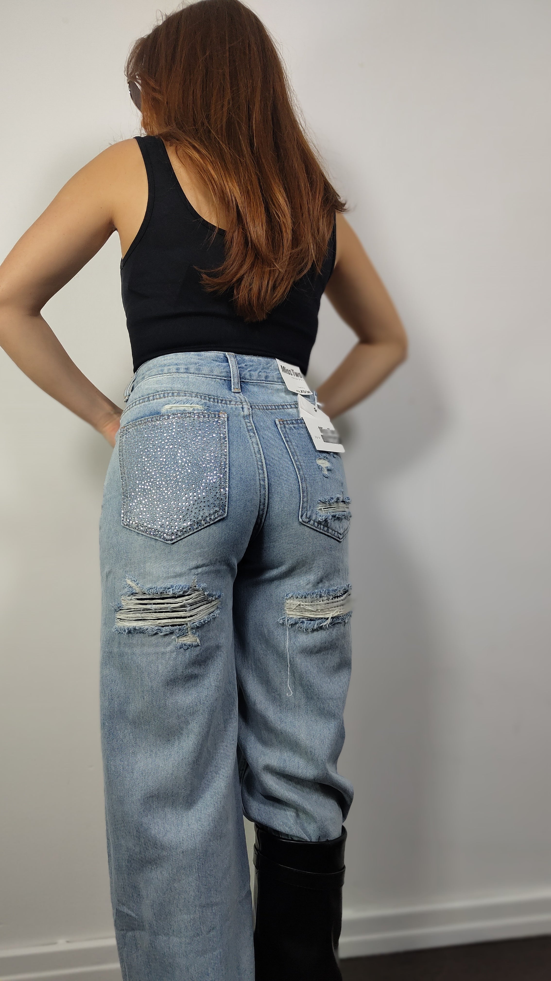 Jeans viola