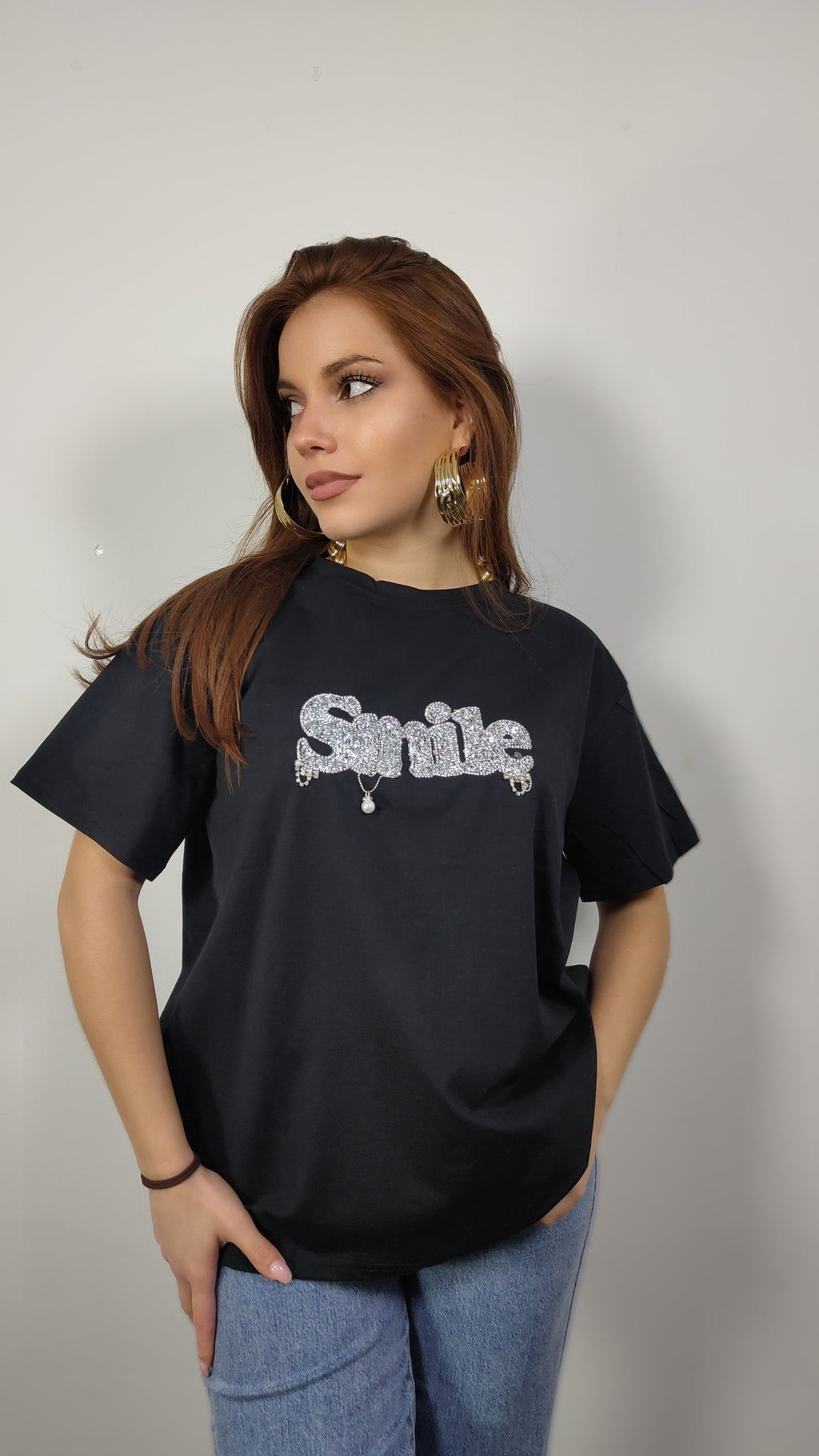 t-shirt smile