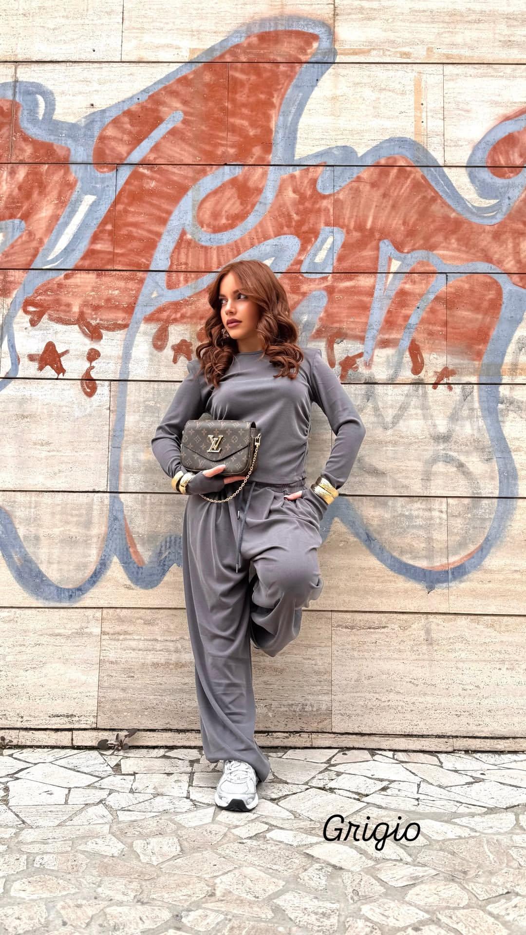 Coordinato Morena grigio