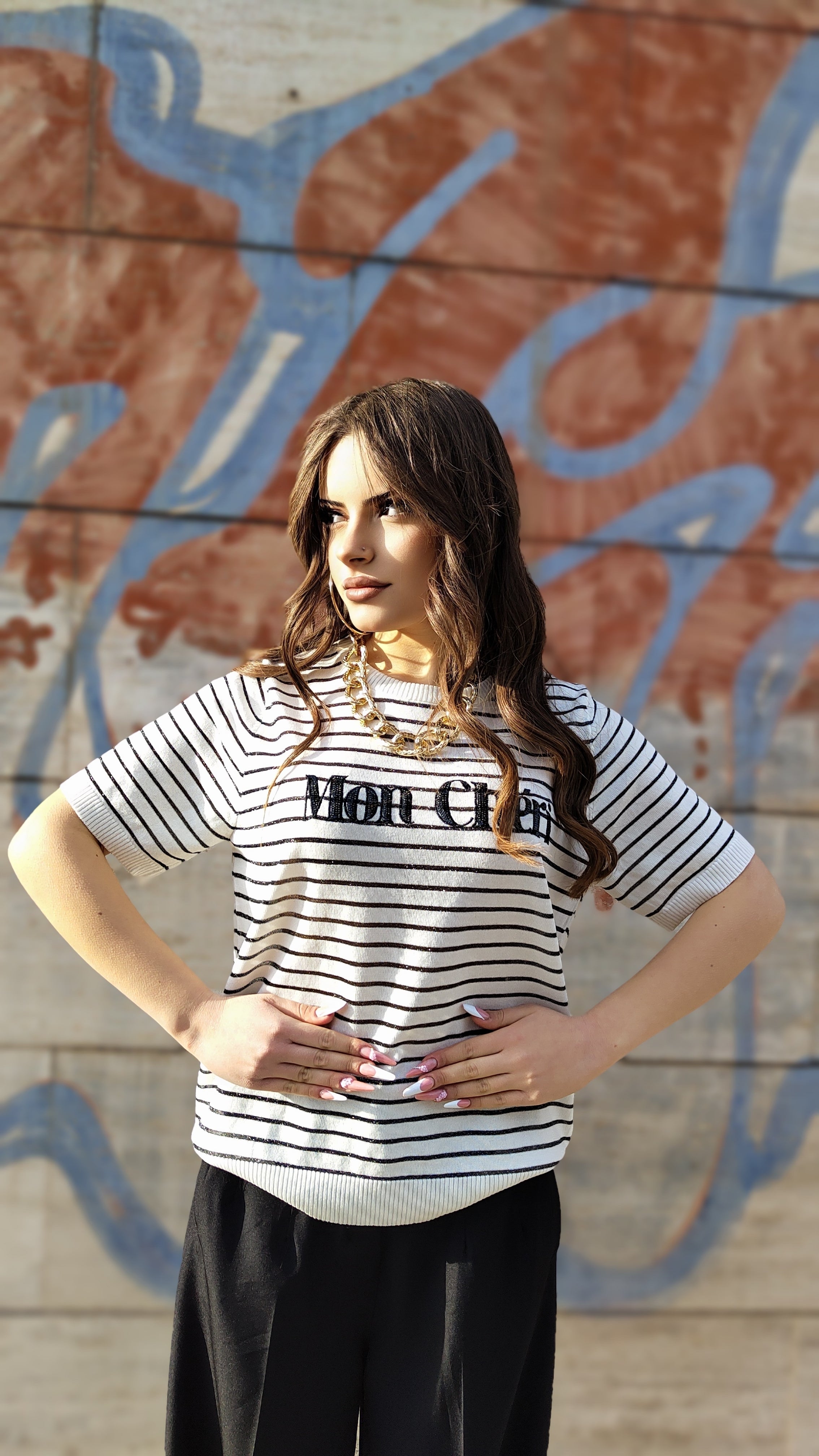 Maglia Cheri Bianca