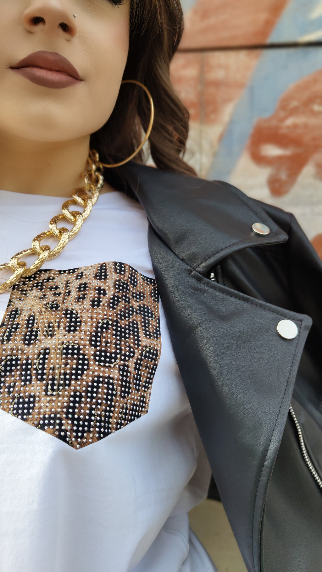 T-shirt Tango Leopard