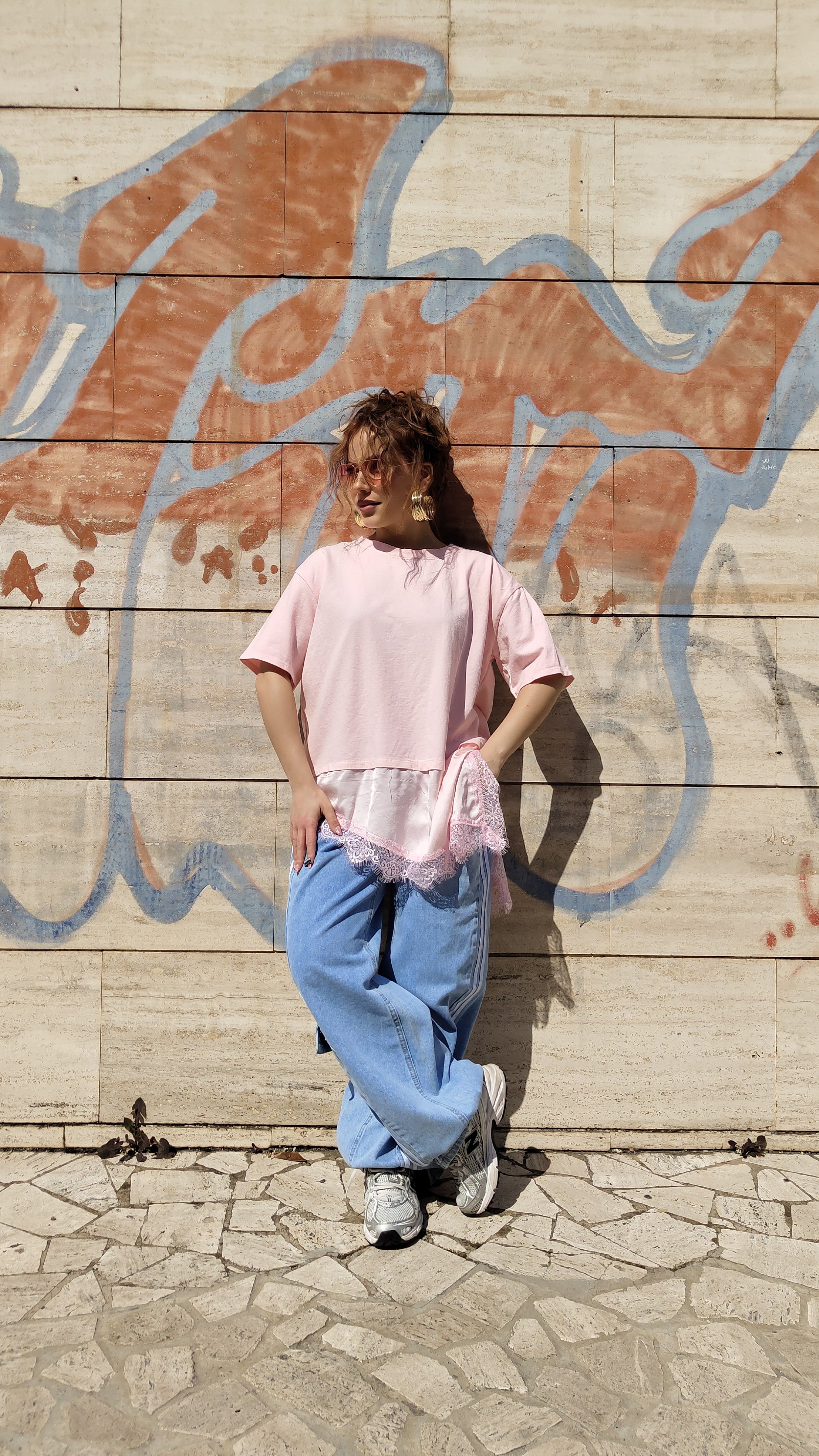 T-shirt Veronica Rosa