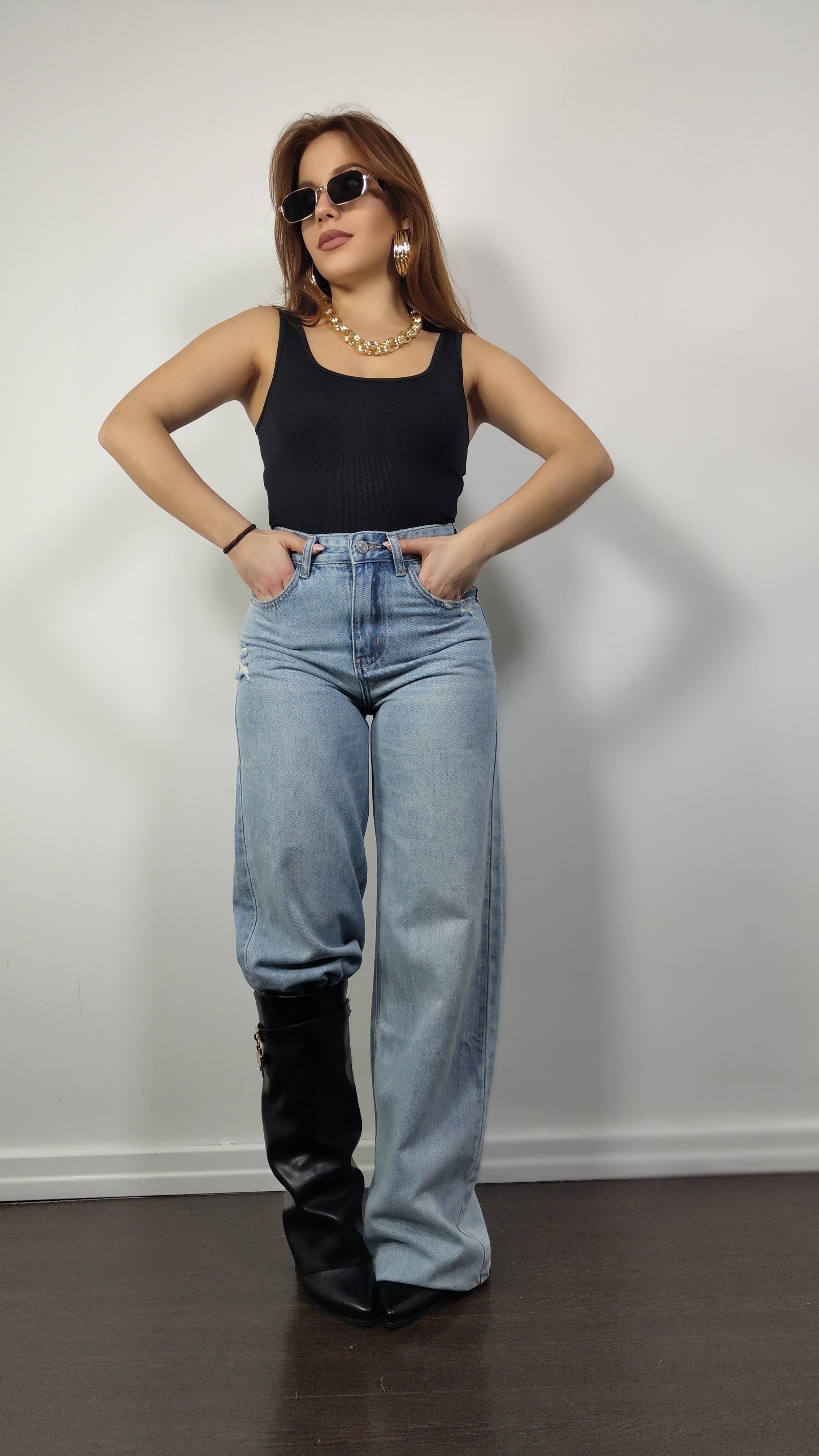 Jeans viola