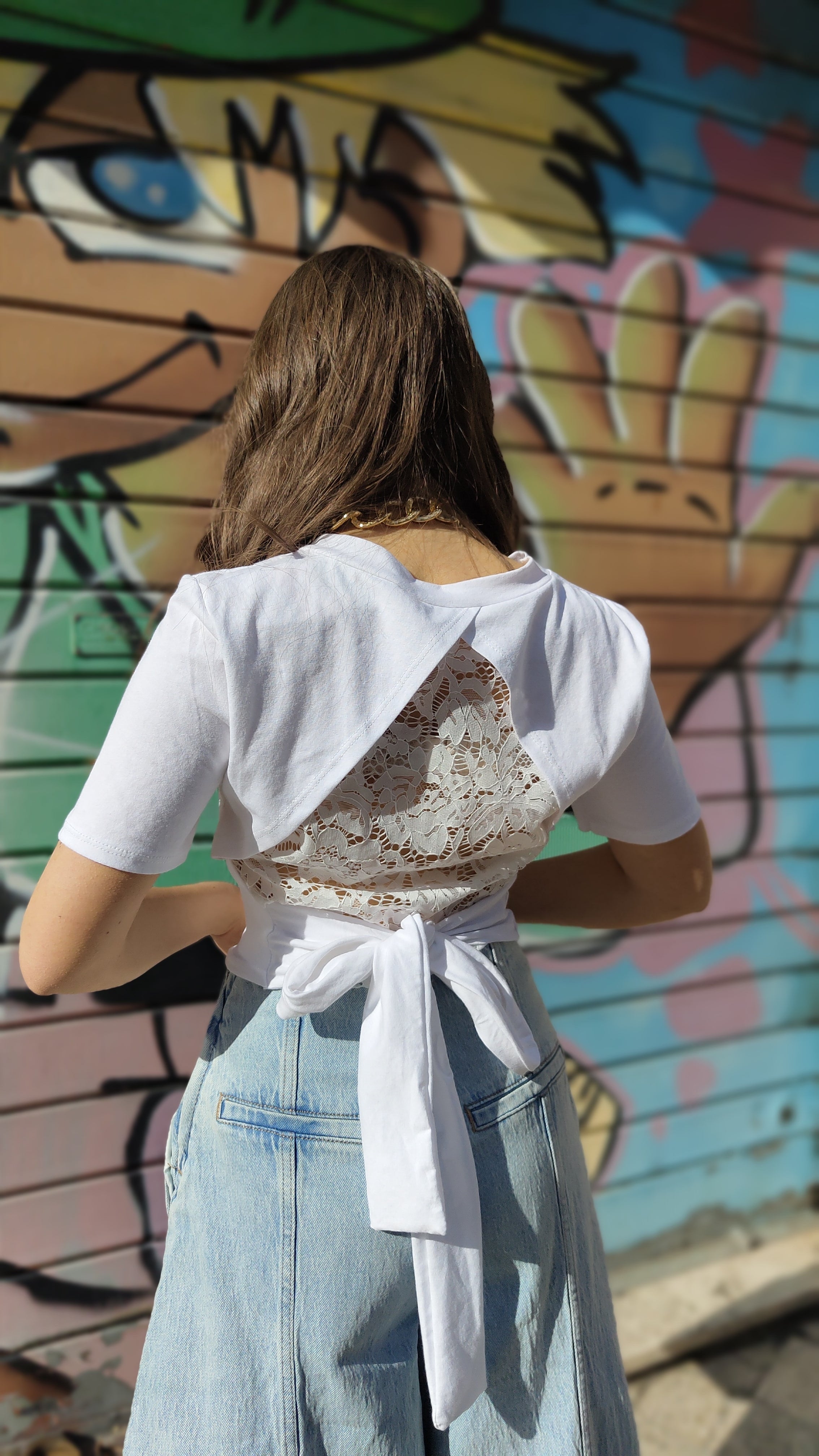 Maglia Fiocco Bianca