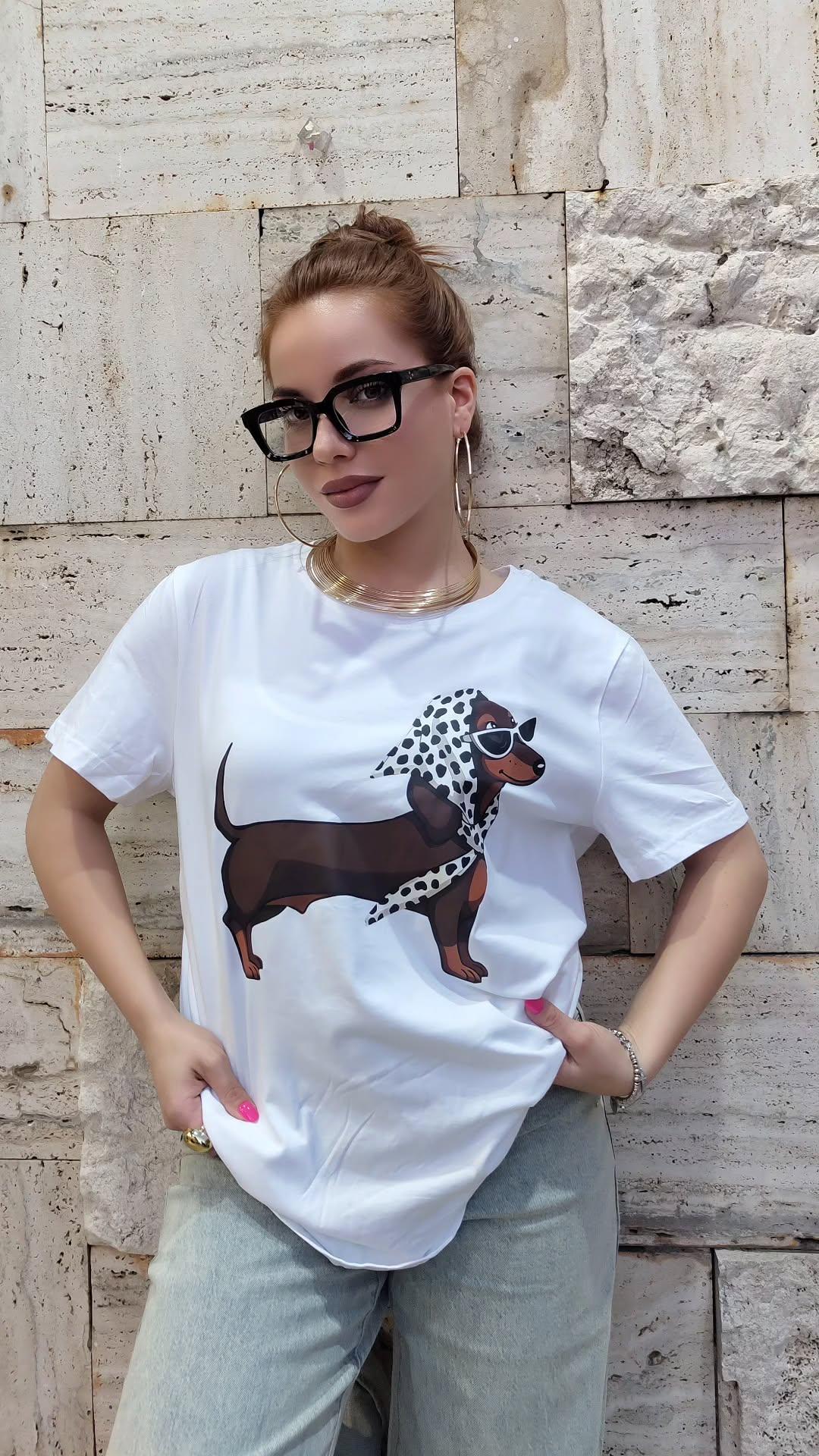 T-shirt Bassotto