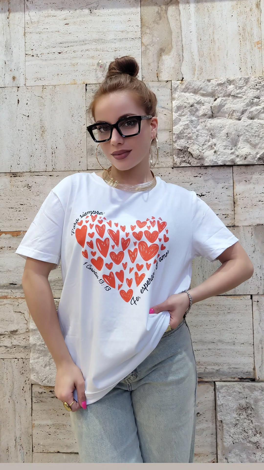 T-shirt Cuore