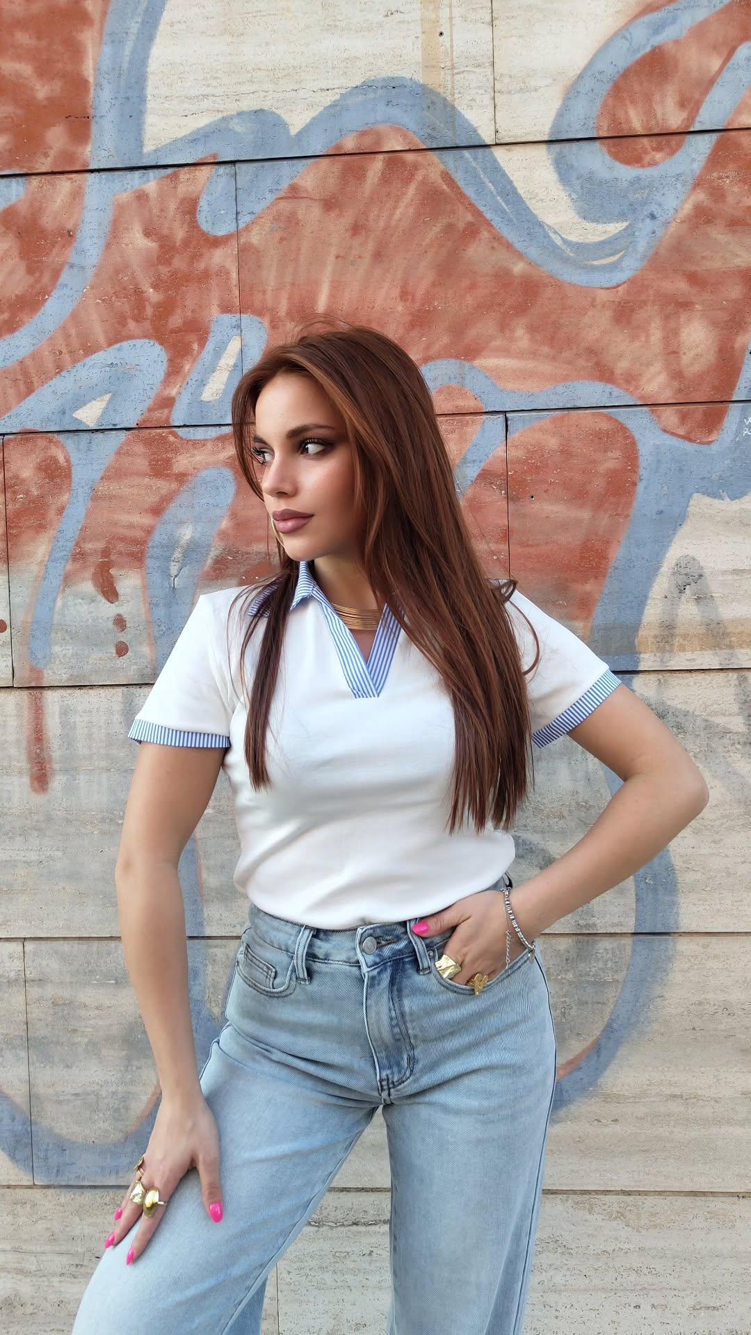 Maglia Mayla Bianca